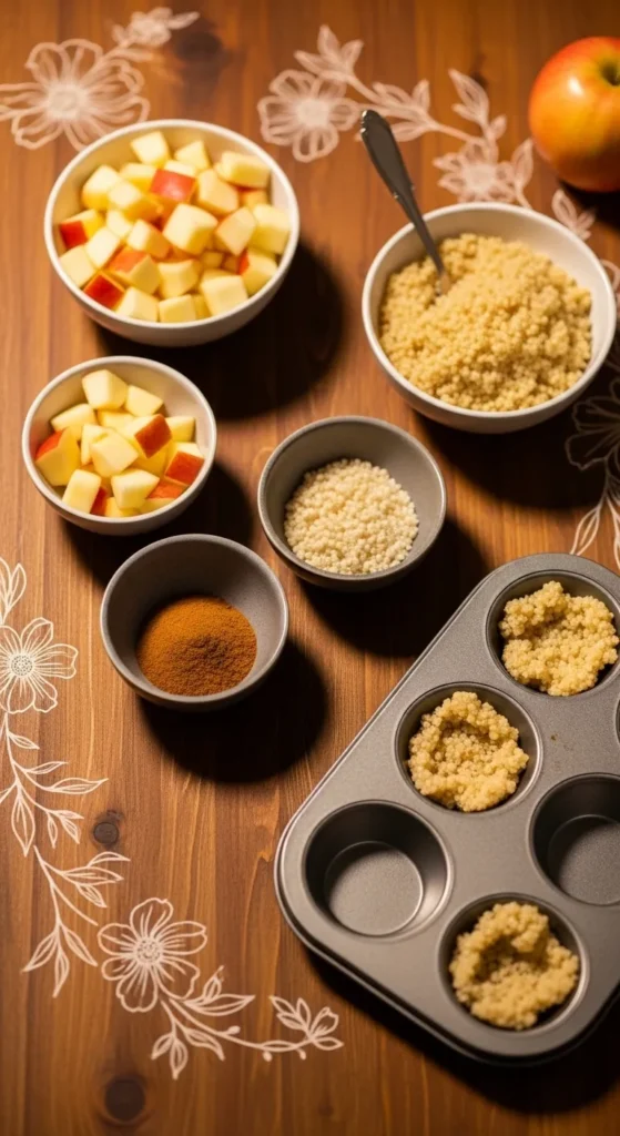 Apple Cinnamon Quinoa Cups