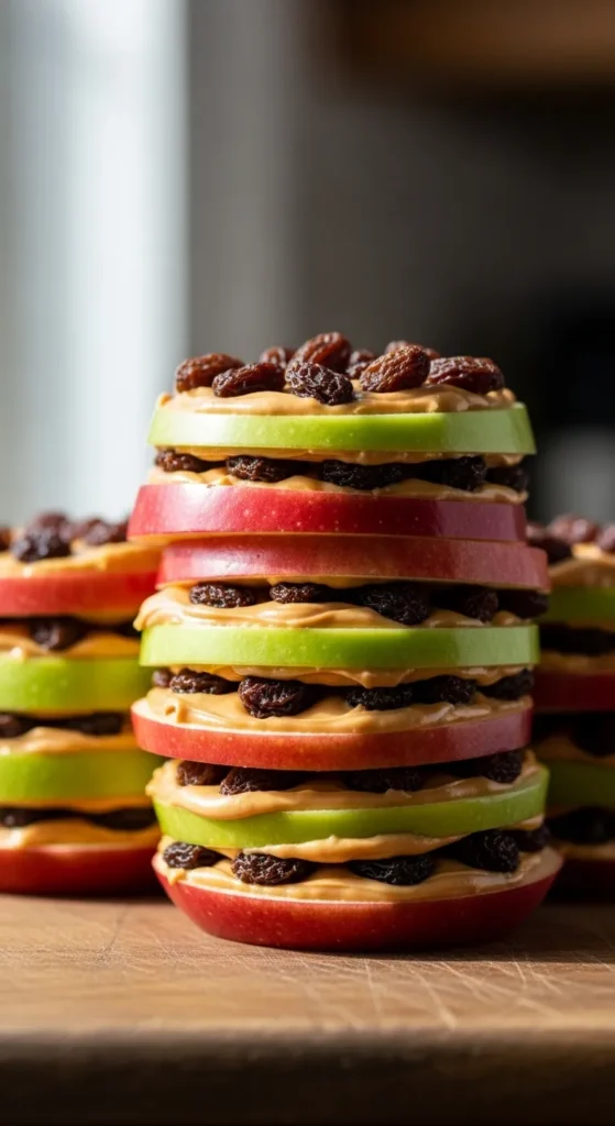 Apple Sandwiches with Nut Butter