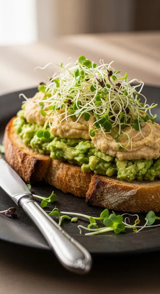 Avocado & Hummus Toast