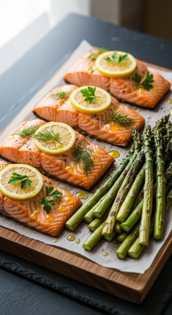 Baked Lemon Herb Salmon
