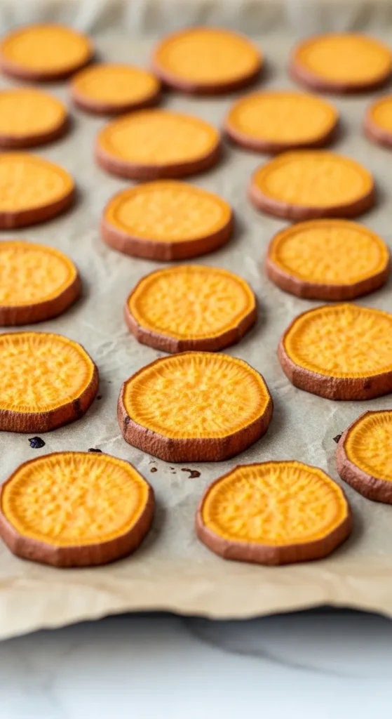 Baked Sweet Potato Chips