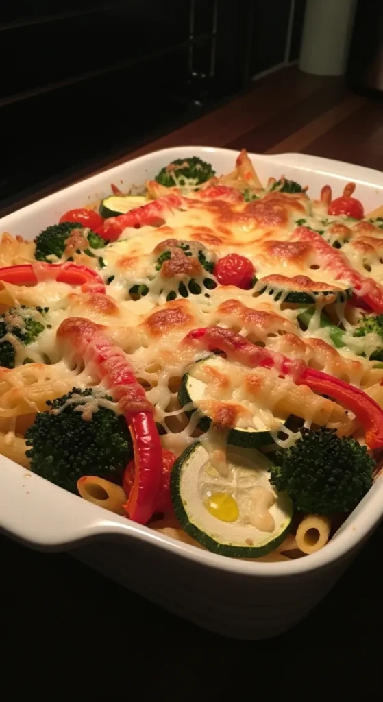 Baked Vegetable Pasta Casserole