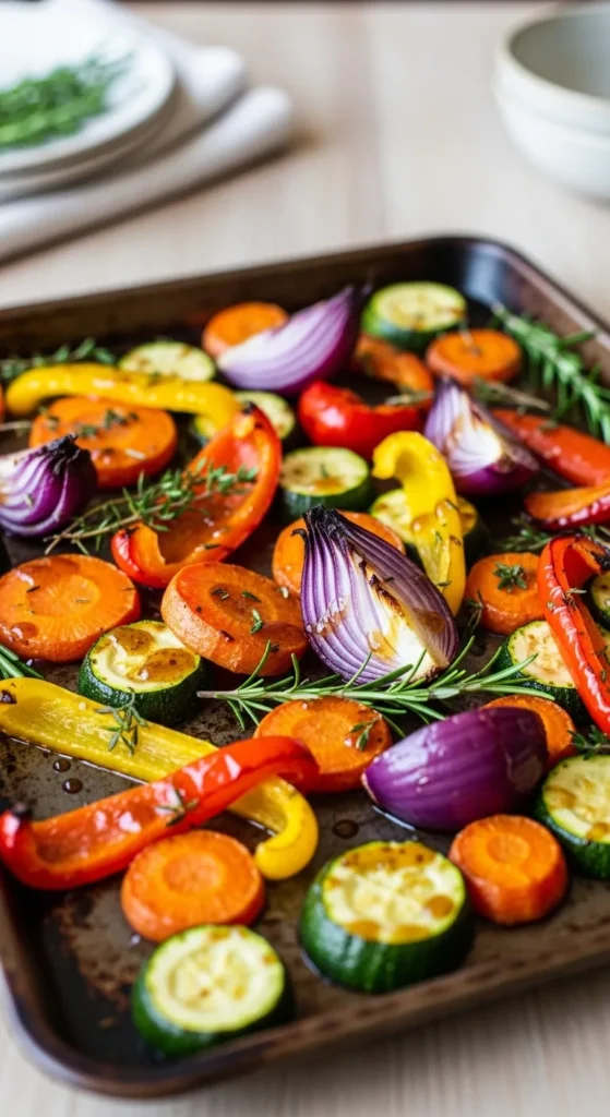 Balsamic Roasted Veggie Medley