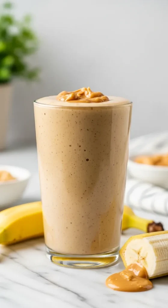 Banana Peanut Butter Smoothie