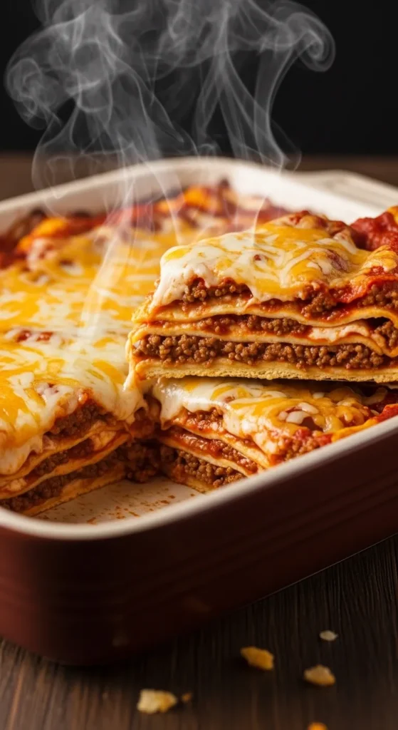 Beef Enchilada Casserole