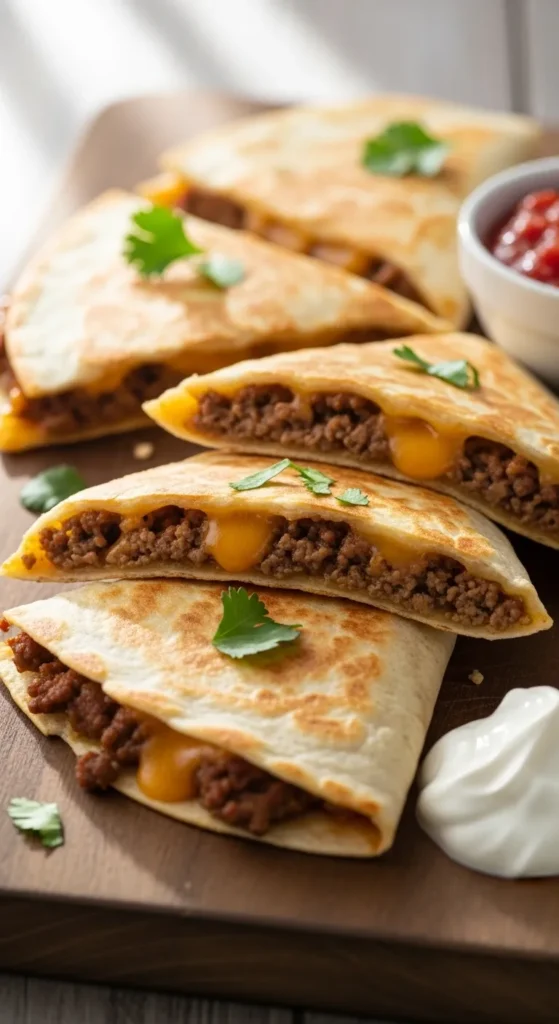  Beef Quesadillas