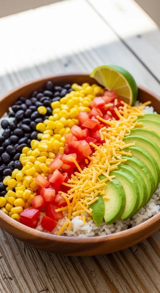  Black Bean Burrito Bowls