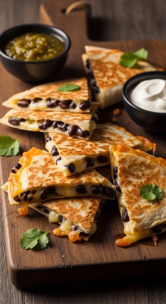 Black Bean Quesadillas