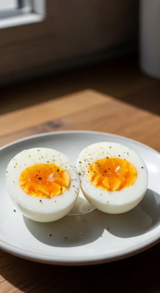 Boiled Eggs with Black Pepper