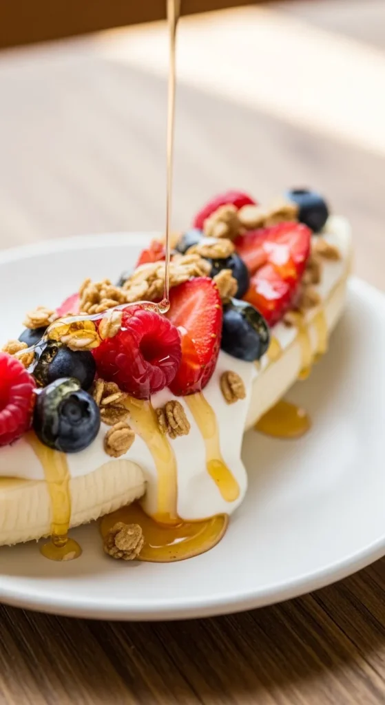 Breakfast Banana Split