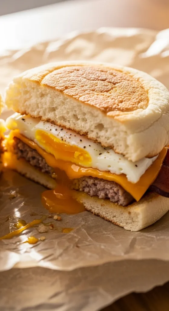 Breakfast Sandwich Muffins