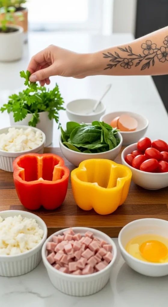 Breakfast Stuffed Peppers