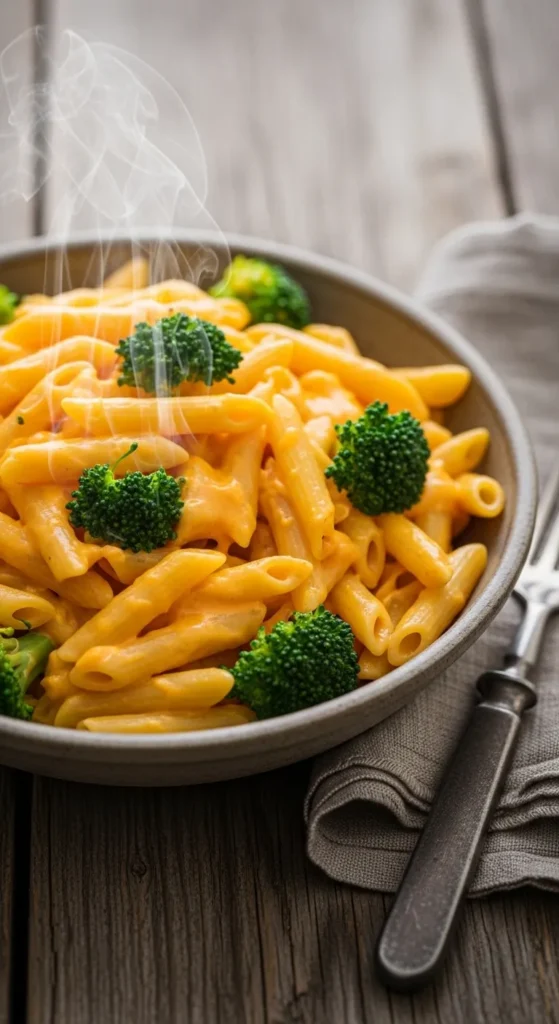 Broccoli Cheddar Pasta