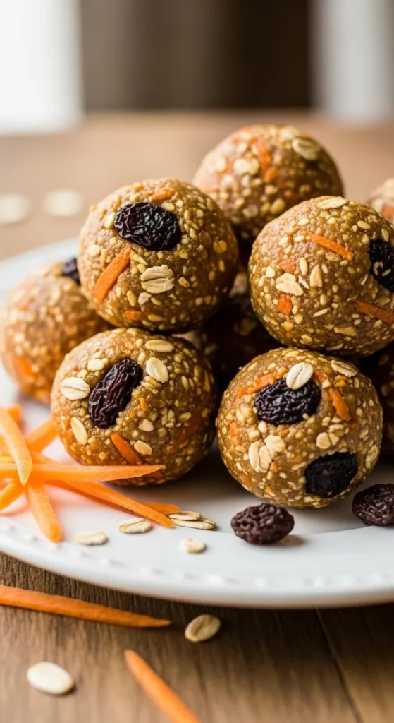 Carrot Cake Energy Bites