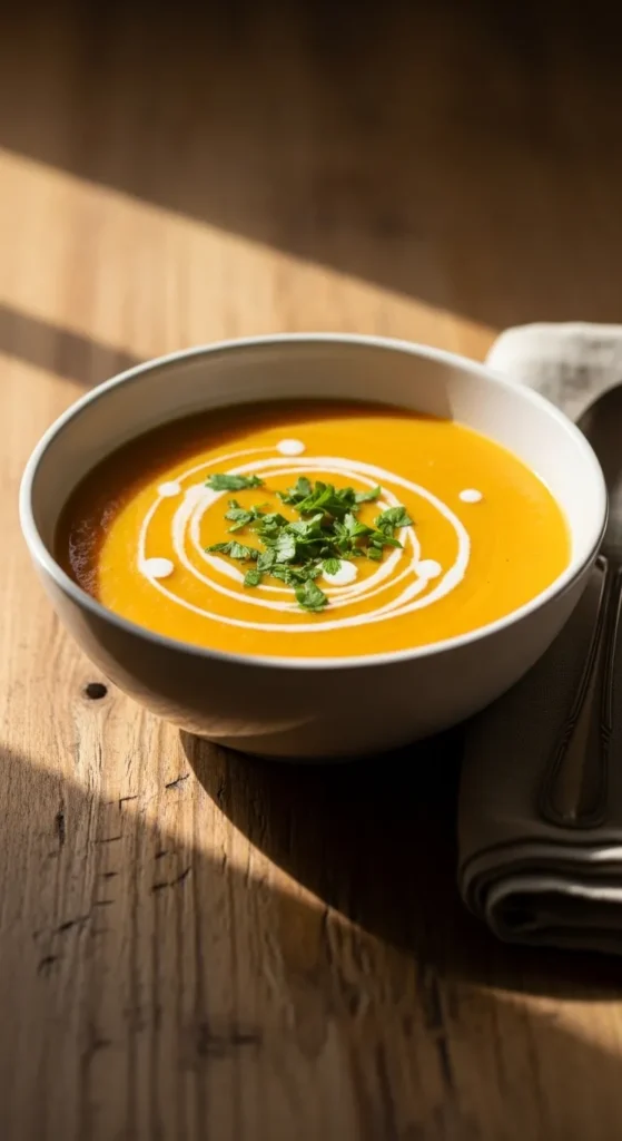 Carrot, Parsnip, and Apple Soup