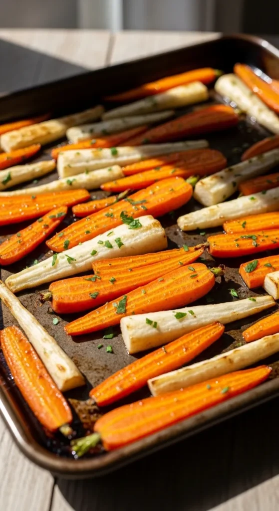 Carrot and Parsnip Roast