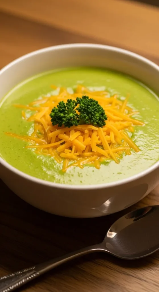 Cheddar and Broccoli Soup