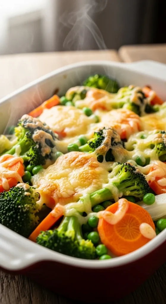  Cheesy Vegetable Medley Casserole