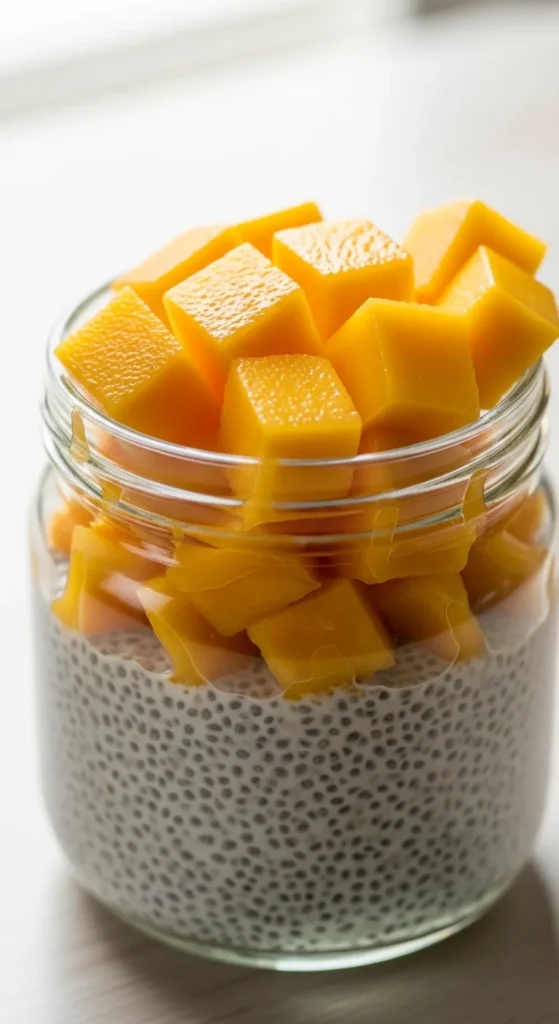 Chia Pudding with Mango