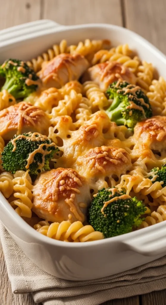 Chicken and Broccoli Pasta Bake