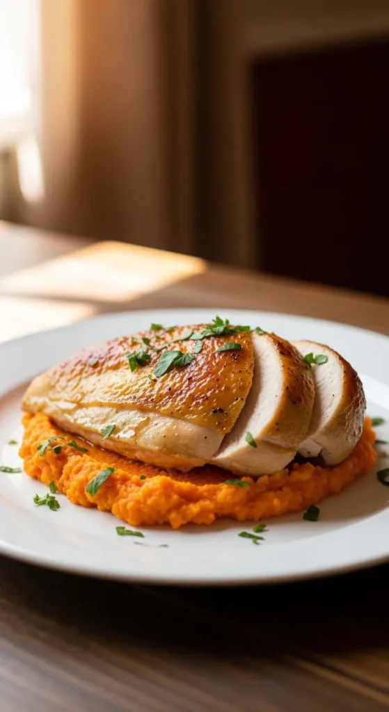 Chicken and Carrot Mash