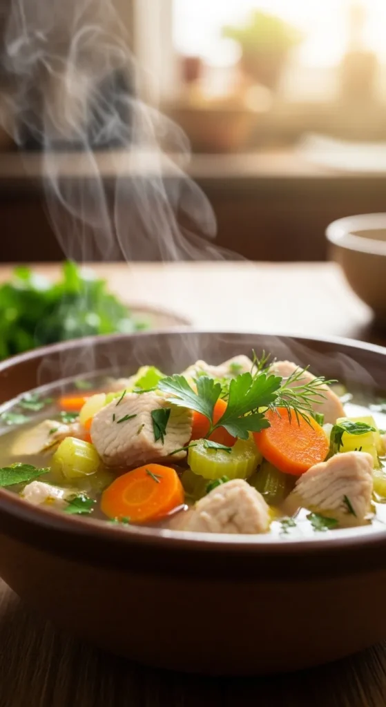Chicken and Veggie Soup