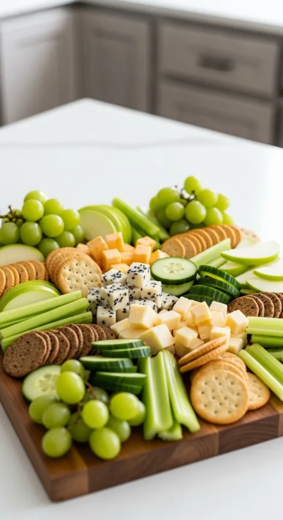 Classic Green Snack Board