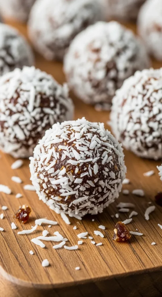Coconut Date Balls