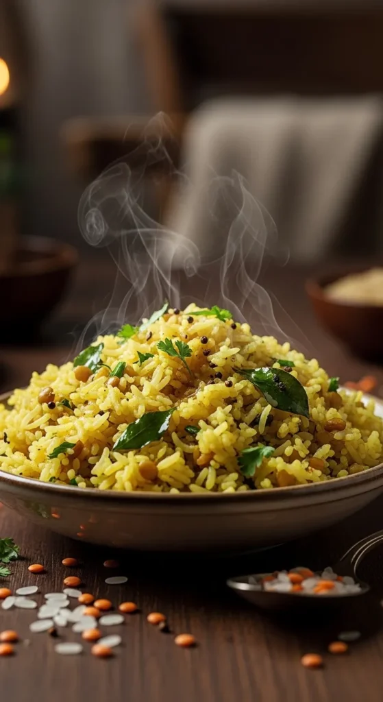 Comforting Rice and Lentil Khichdi
