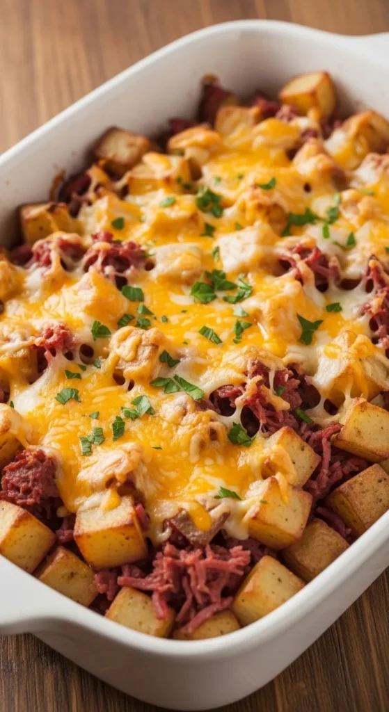 Corned Beef Hash Casserole
