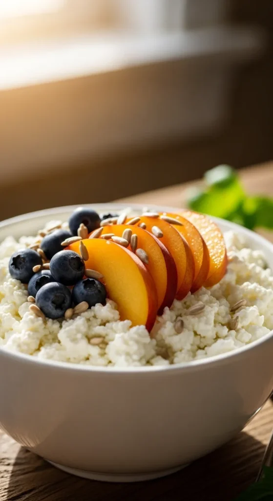  Cottage Cheese and Fruit Bowl