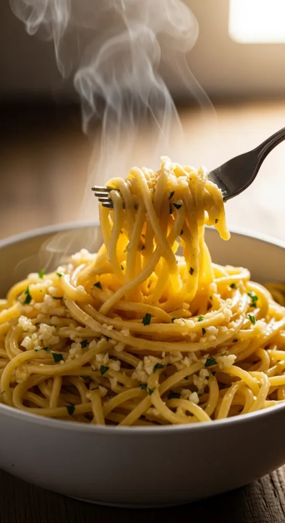 Creamy Garlic Butter Noodles