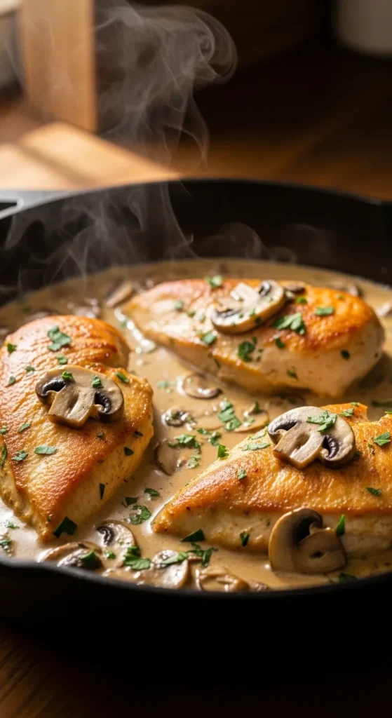 Creamy Mushroom Chicken