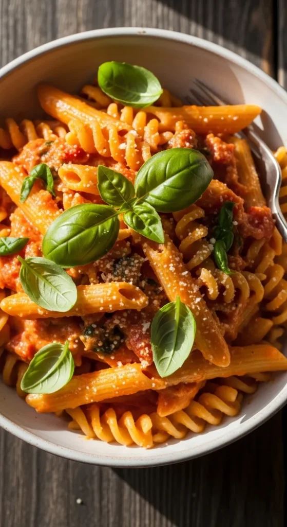 Creamy Tomato Basil Pasta