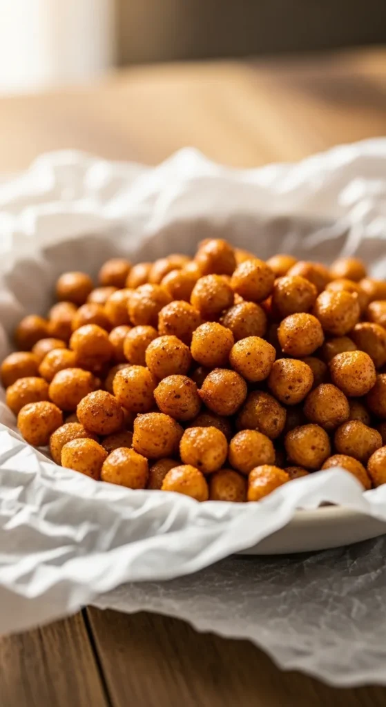 Crispy Roasted Chickpeas