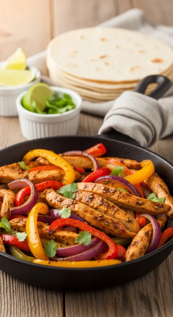 Easy Chicken Fajitas