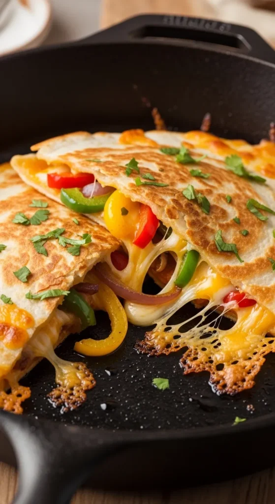 Easy Veggie Quesadillas