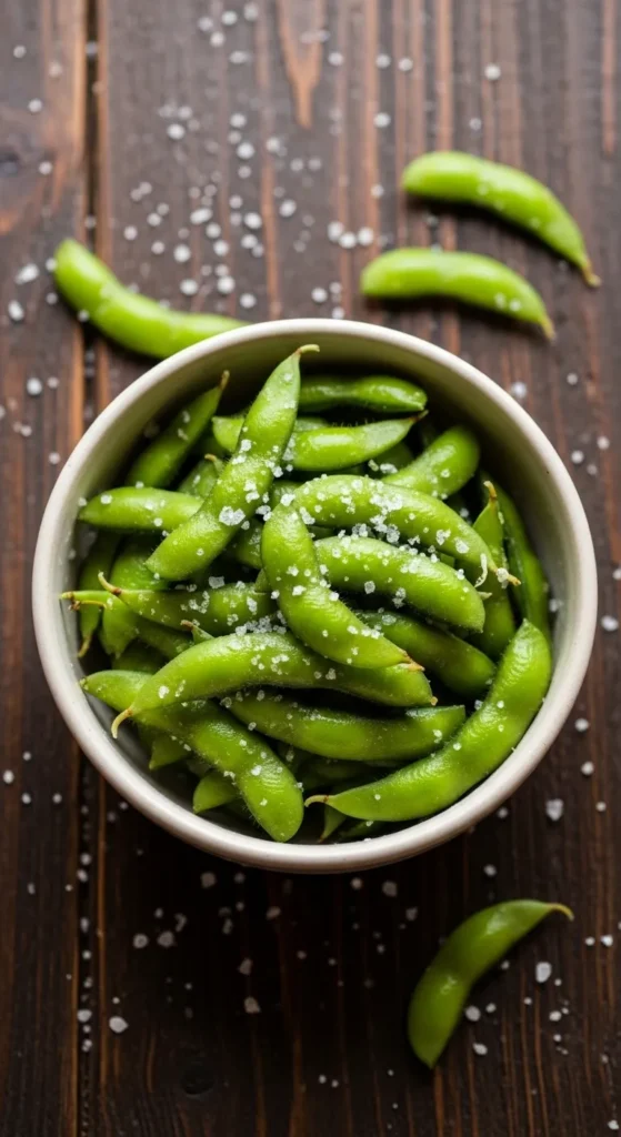 Edamame with Sea Salt