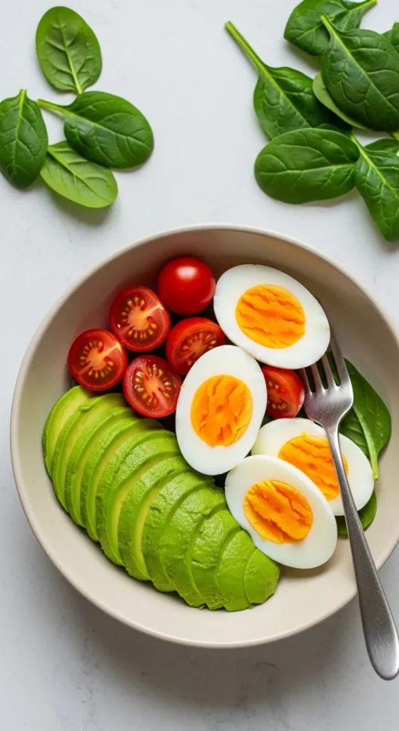  Egg and Avocado Breakfast Bowl