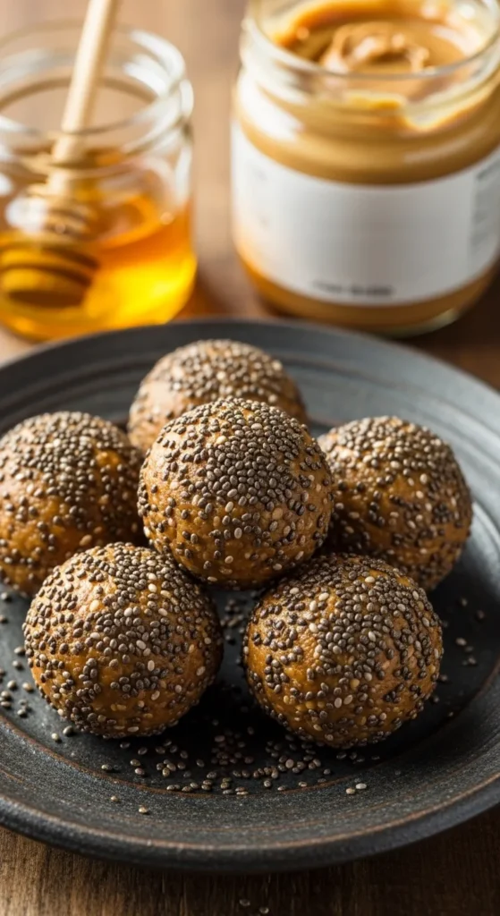 Energy-Boosting Peanut Butter Balls