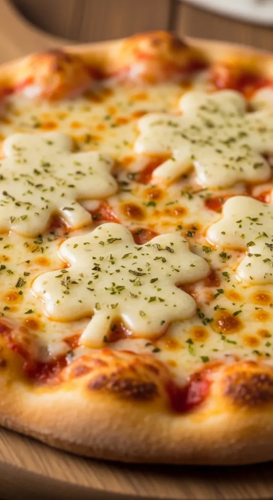  Four-Leaf Clover Cheese Pizza