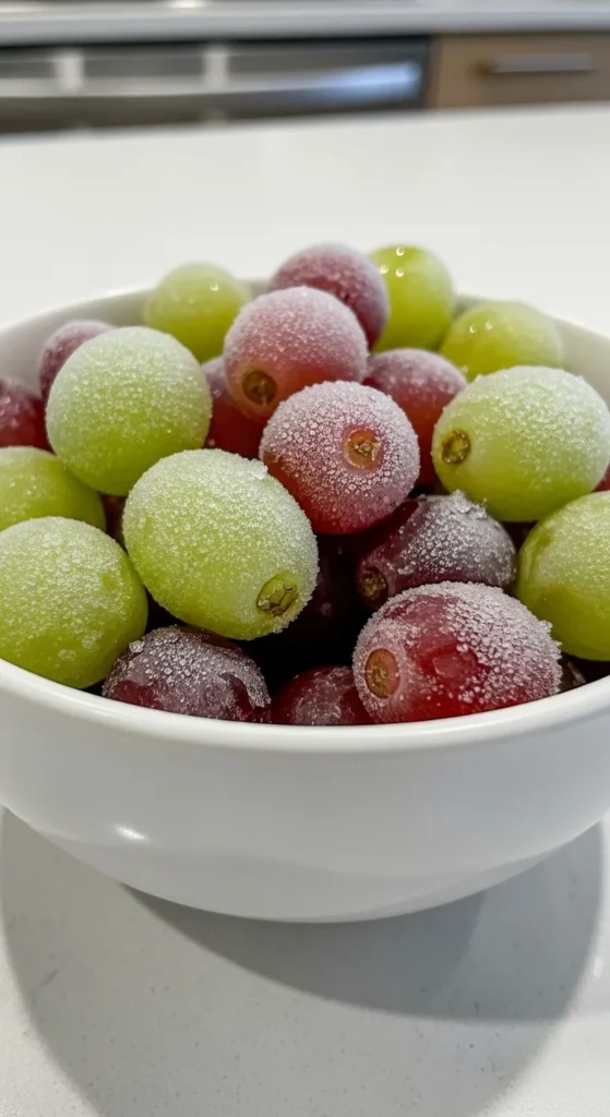 Frozen Grapes