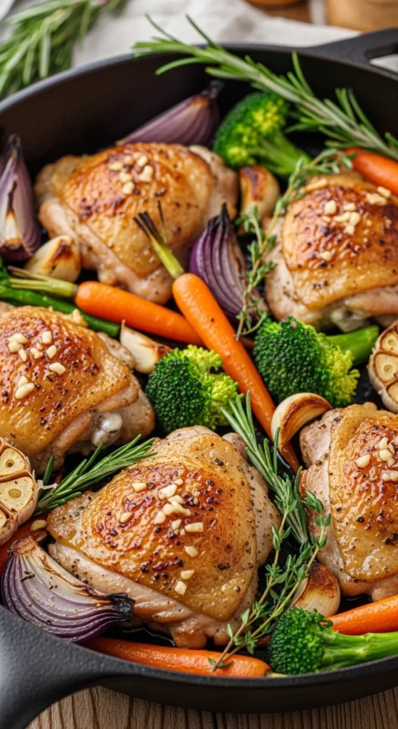 Garlic Butter Chicken Thighs