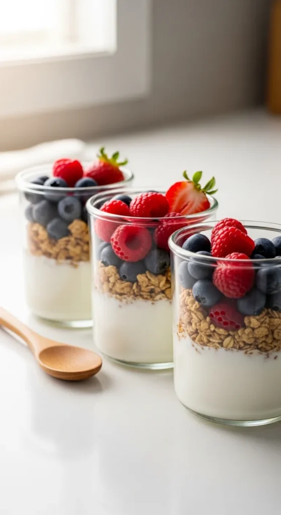 Greek Yogurt Parfait Boxes