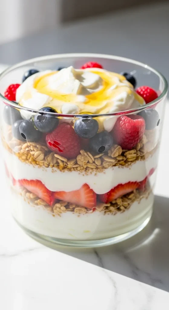 Greek Yogurt Parfait with Granola