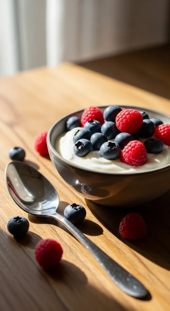 Greek Yogurt with Berries