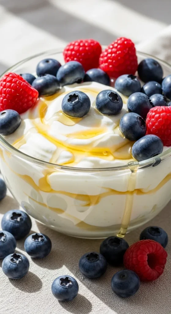 Greek Yogurt with Berries