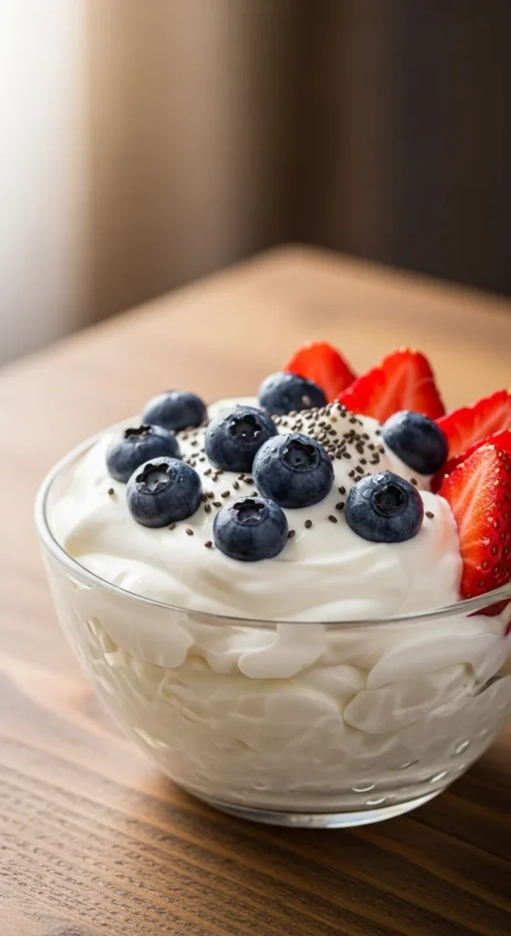 Greek Yogurt with Berries and Seeds