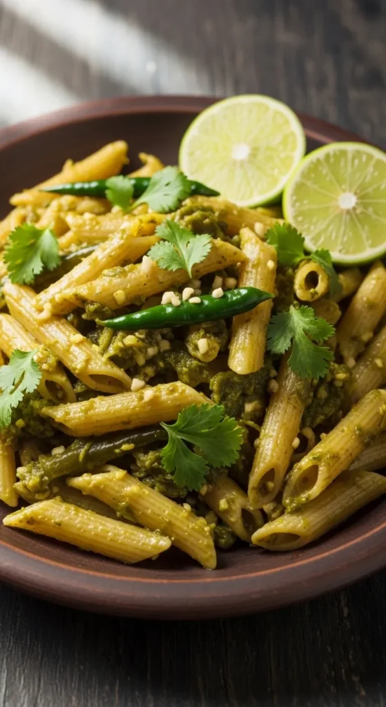 Green Chili Pasta