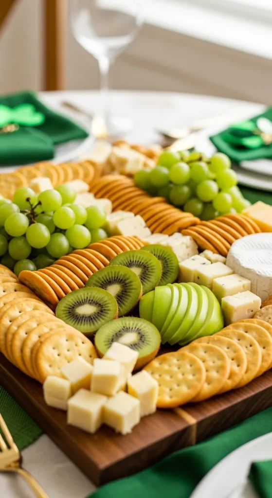 Green & Gold Sweet-Savory Board